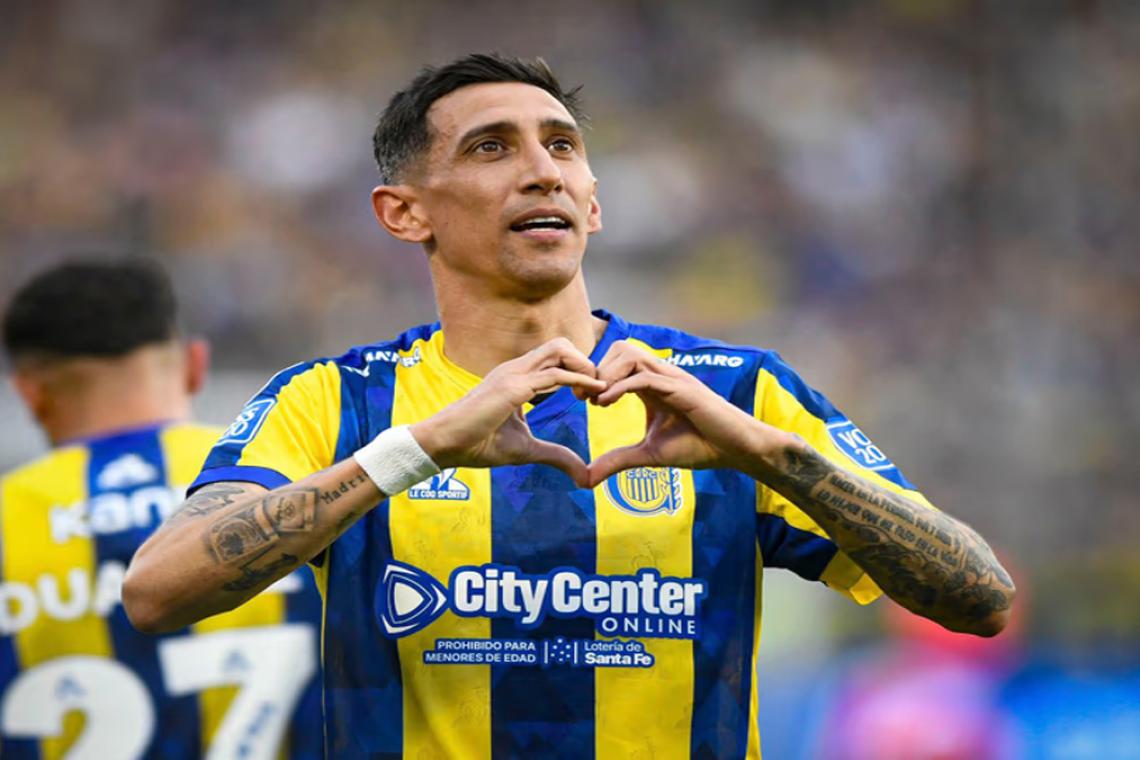 Di María celebró el triunfo de Central con un mensaje que encendió las redes