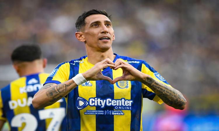 Di María celebró el triunfo de Central con un mensaje que encendió las redes
