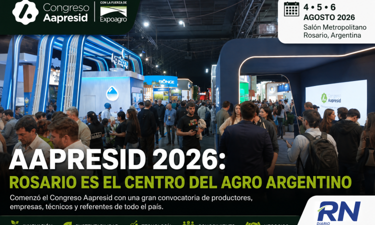 Aapresid 2026: Rosario vuelve a convertirse en la capital de la innovación agropecuaria