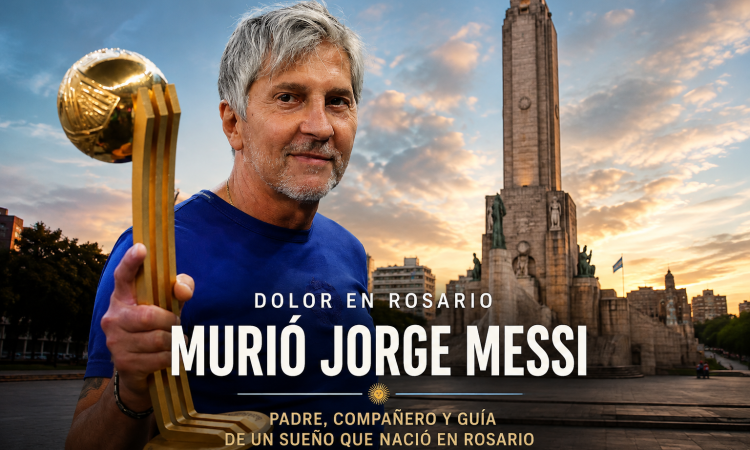Dolor en Rosario: murió Jorge Messi, el padre que acompañó a Lionel desde sus primeros sueños hasta la cima del mundo