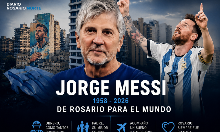 Jorge Messi, el rosarino detrás de la leyenda: del casco de obrero al sueño que cambió la historia del fútbol