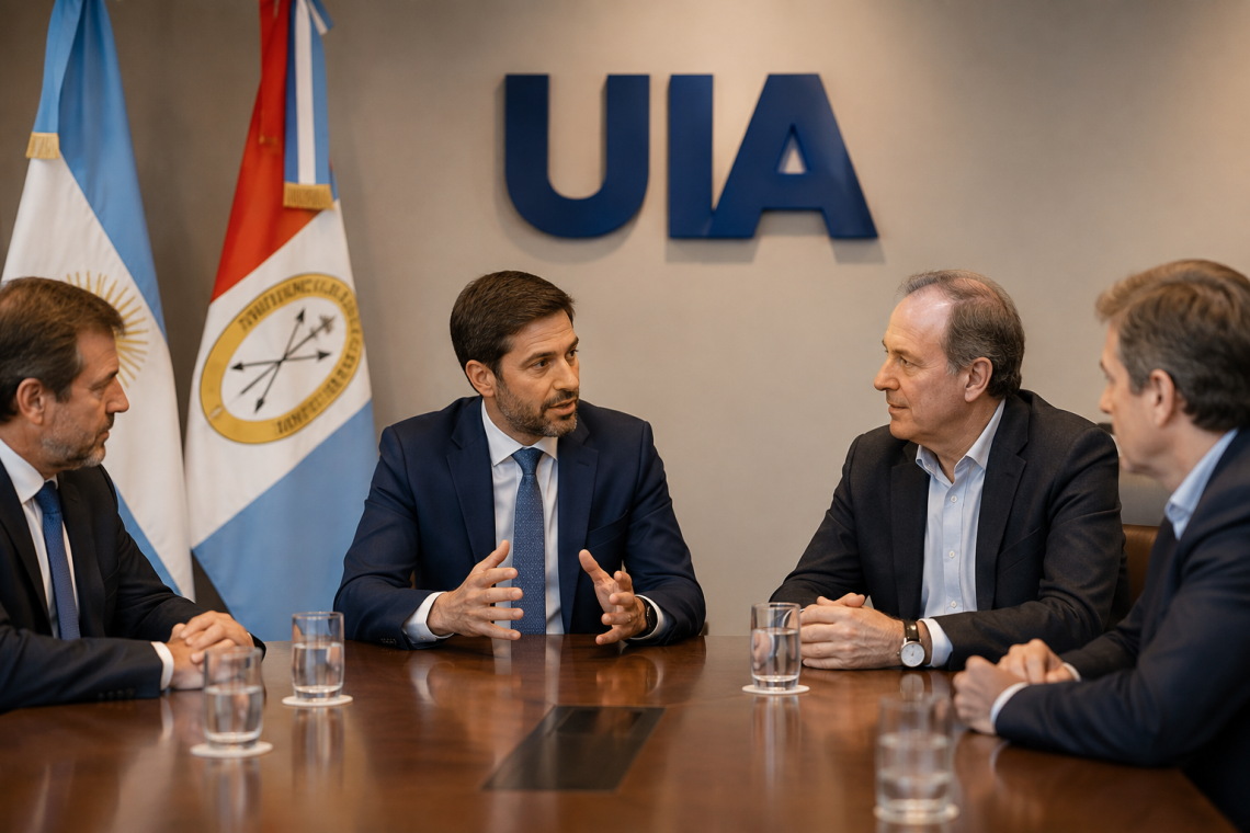 Santa Fe llevó su modelo productivo a la UIA: menos impuestos, inversión y un nuevo pacto fiscal