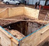 Hallazgo histórico bajo la Plaza de la Cooperación: aparecieron antiguos sótanos durante las obras
