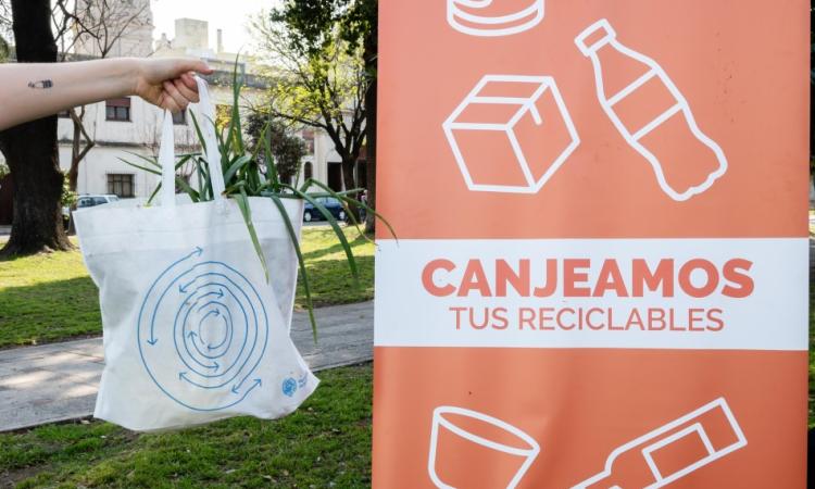 Rosario: este viernes vuelve el canje de reciclables a las Cuatro Plazas