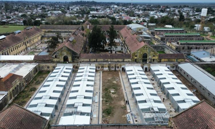 Coronda: están casi terminados cuatro nuevos pabellones de máxima seguridad