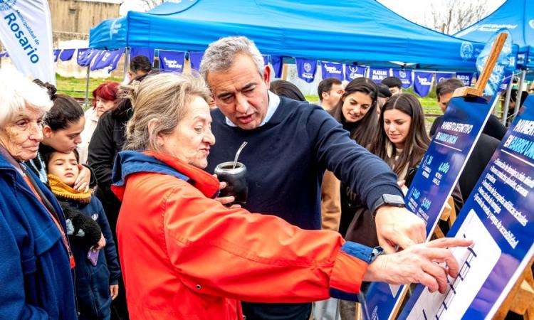 Barrio Unión tendrá pavimento definitivo: Javkin anunció nuevas obras para la zona norte