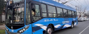 Rosario refuerza la línea K con dos nuevos trolebuses