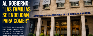 CAME cuestionó al Gobierno: advierte que las familias se endeudan para cubrir gastos básicos