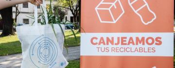 Rosario impulsa un nuevo canje de reciclables en la Plaza del Foro