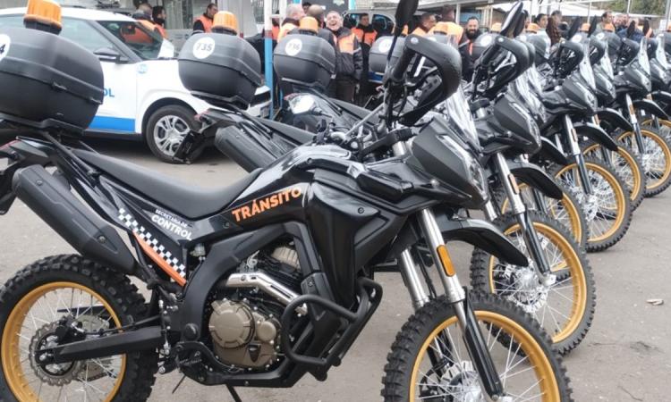 Rosario refuerza los controles de tránsito con 12 nuevas motos y más tecnología