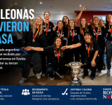 Las Leonas volvieron al país con la Copa tras una conquista histórica en el Mundial