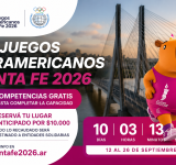 Juegos Suramericanos 2026: las competencias serán gratis y ya se pueden reservar lugares por $10.000