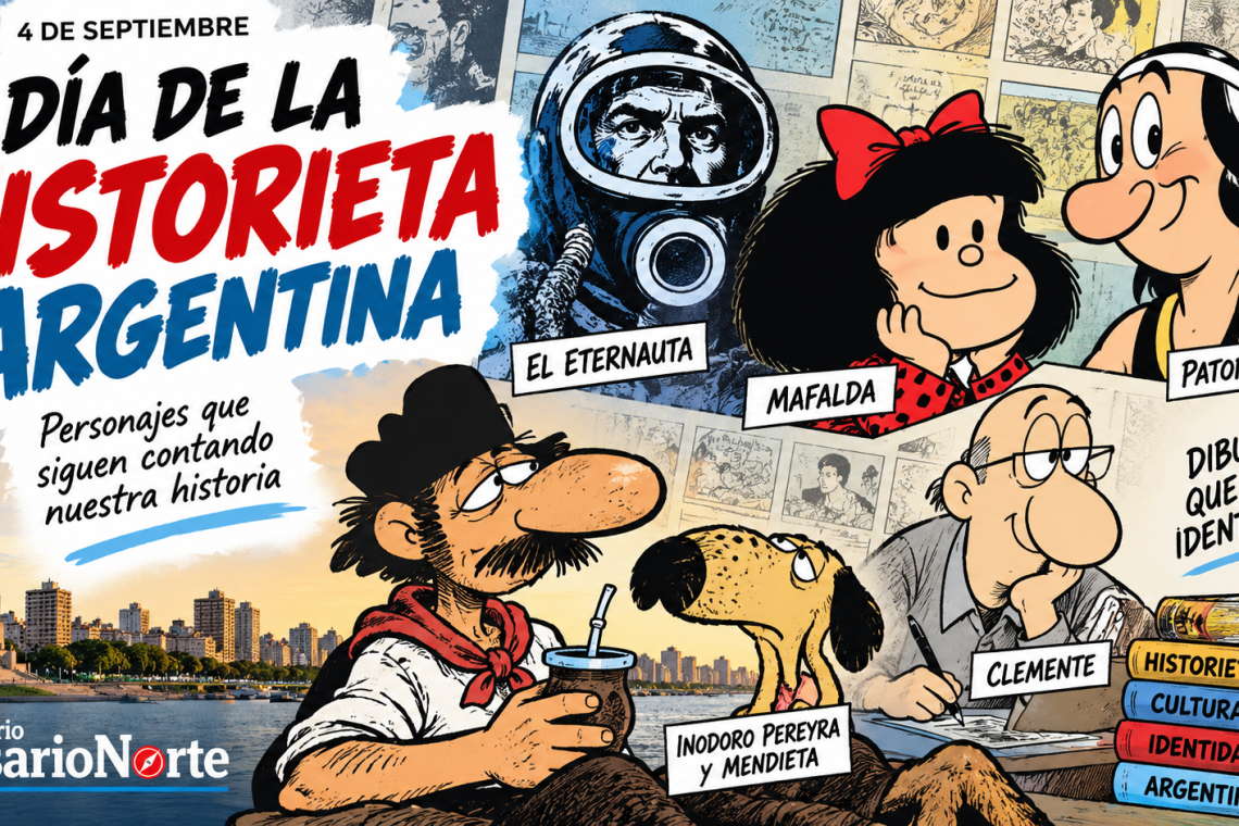 Día Nacional de la Historieta Argentina: de El Eternauta a Fontanarrosa, un arte que atraviesa generaciones