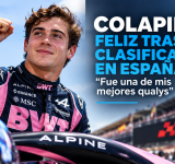 Colapinto celebró su gran clasificación en España: “Fue una de mis mejores qualys”