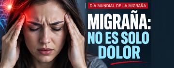 Migraña: mucho más que un dolor de cabeza y una de las principales causas de discapacidad