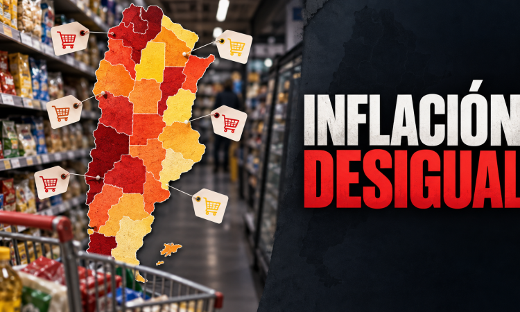 Inflación desigual: seis provincias registraron aumentos superiores al promedio nacional