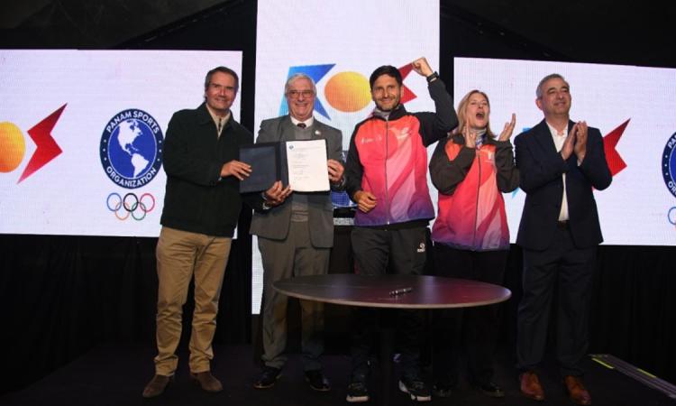 Rosario firmó el contrato y ya es oficialmente sede de los Juegos Panamericanos Junior 2029