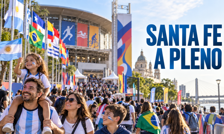 Juegos Suramericanos: gran convocatoria y hoteles colmados en la ciudad de Santa Fe