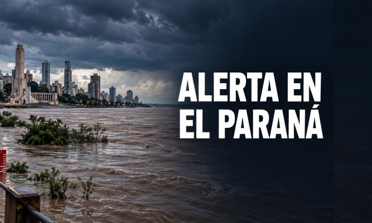 Alertan por una posible crecida histórica del Paraná: qué podría ocurrir en Rosario