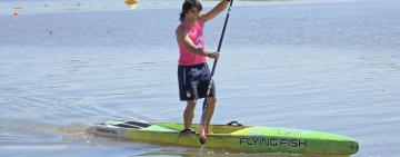 Oro rosarino en el agua: Santino Basaldella se consagró campeón en Stand Up Paddle