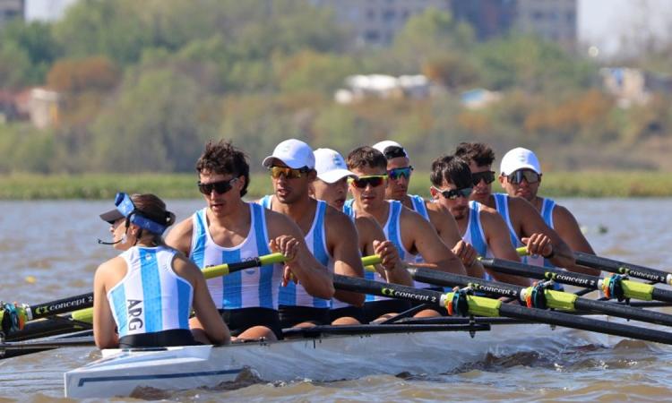 Remeros rosarinos conquistaron dos medallas de plata en los Juegos Suramericanos