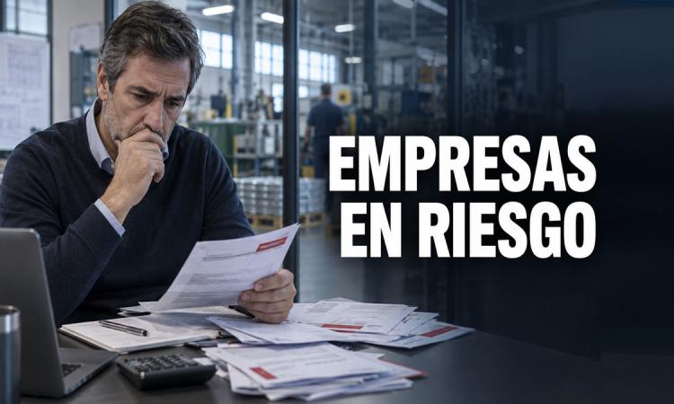 Creció 18,7 % la cantidad de empresas en mora y aumentó el riesgo financiero