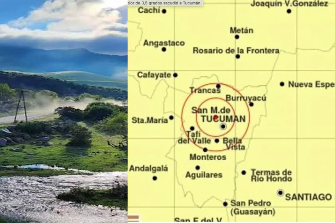 Un sismo de magnitud 5 sacudió Tucumán y se sintió en otras provincias