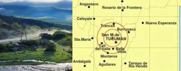 Un sismo de magnitud 5 sacudió Tucumán y se sintió en otras provincias