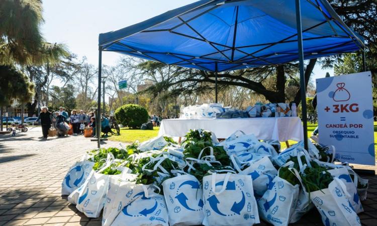 Canje de reciclables en Plaza Buratovich: qué llevar y cuándo acercarse