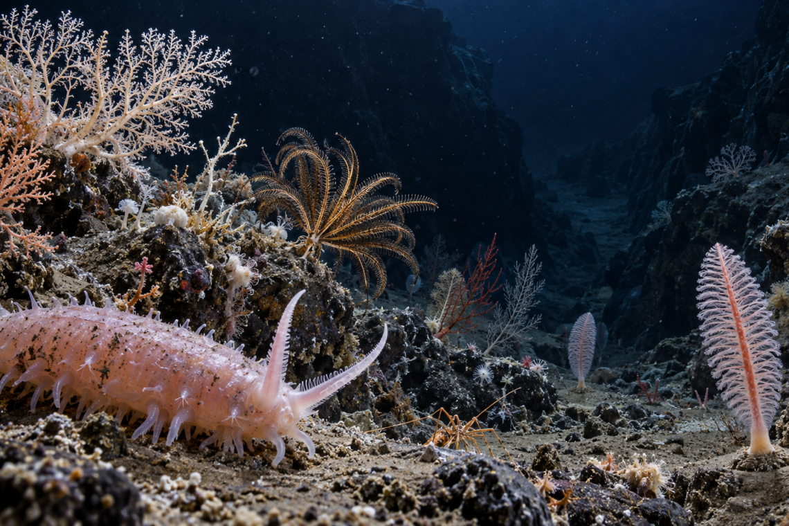 Identificaron 57 nuevas especies marinas tras la expedición al cañón de Mar del Plata