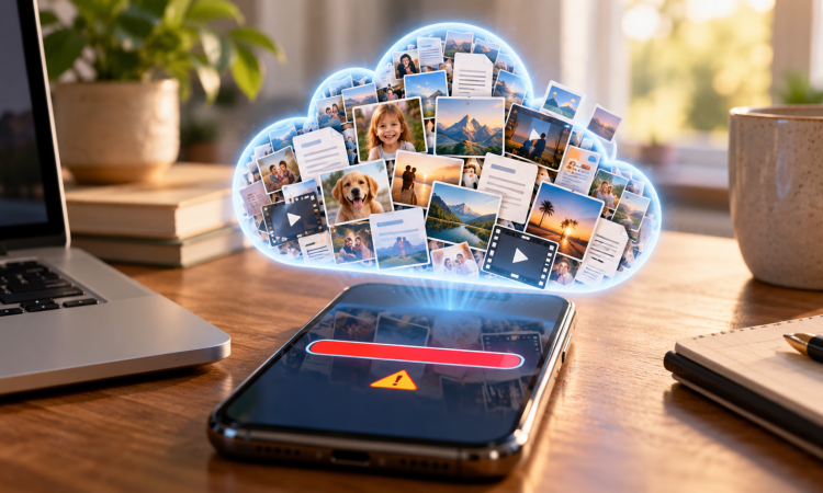 Nube llena: qué pasa con tus fotos y archivos cuando se acaba el espacio