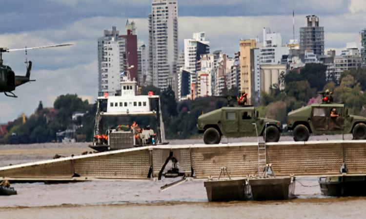 El Ejército despliega el Ejercicio Biguá en Rosario y habrá una muestra gratuita este domingo