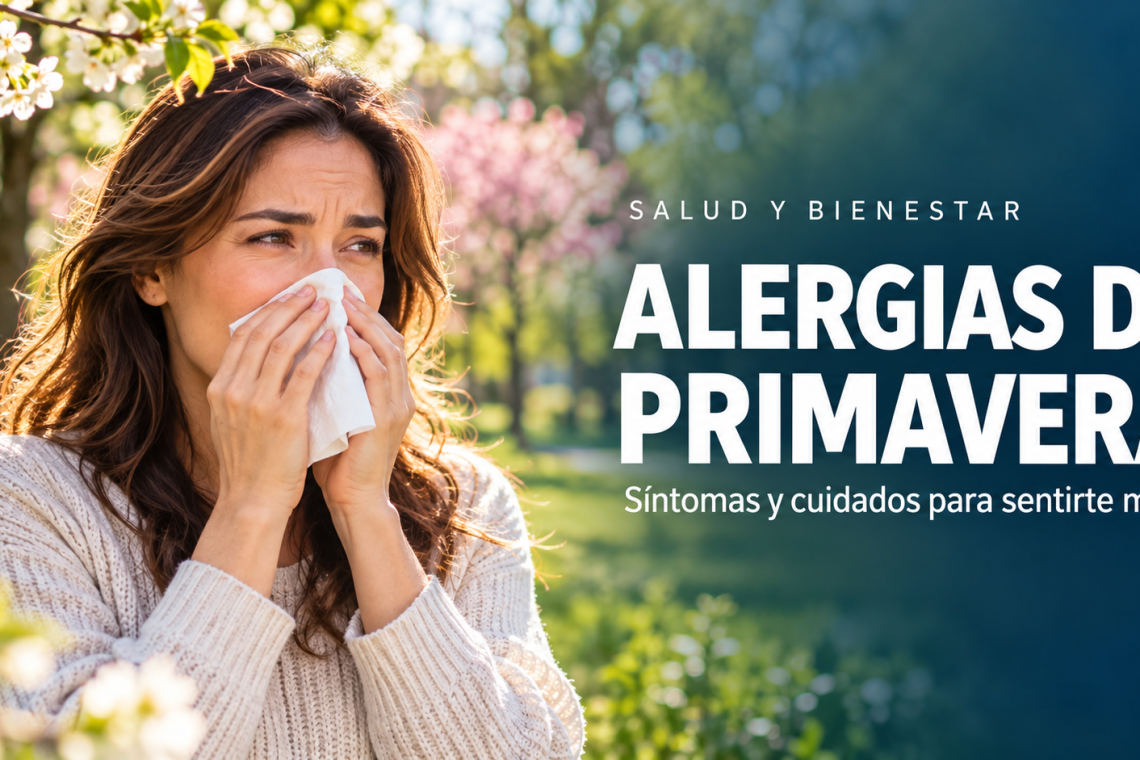 Alergias de primavera: cómo reconocer los síntomas y reducir las molesti