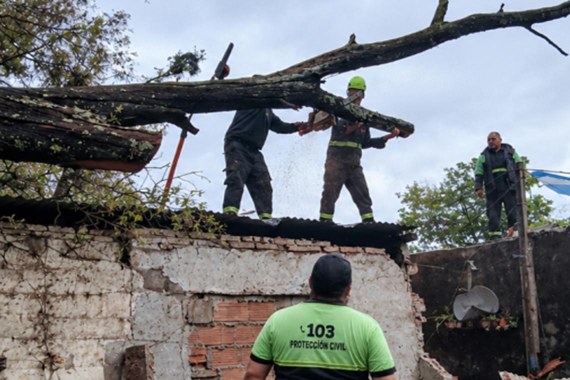 Temporal en Rosario: 320 incidencias y más de 83 milímetros de lluvia