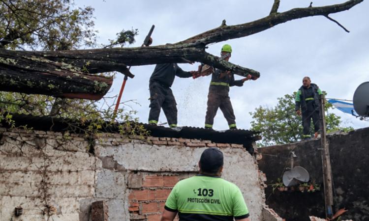 Temporal en Rosario: 320 incidencias y más de 83 milímetros de lluvia