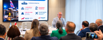 Santa Fe despliega en Buenos Aires su potencial logístico para multiplicar exportaciones