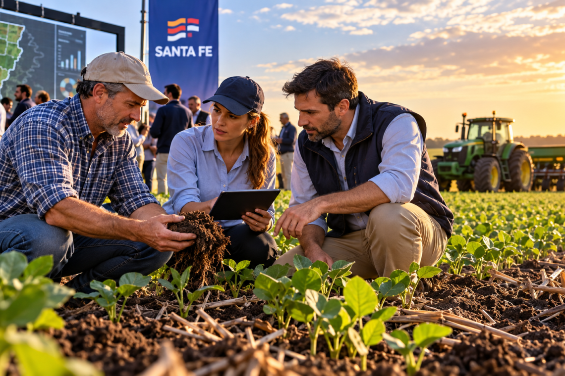 Producir más y cuidar el suelo: Santa Fe reunió al sector agropecuario para avanzar en soluciones concretas