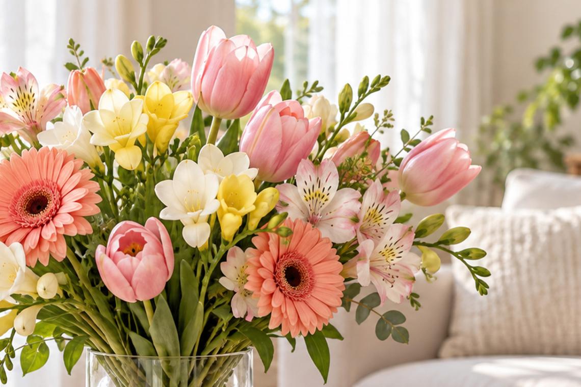 Flores de primavera: cuáles elegir para decorar y renovar los ambientes del hogar