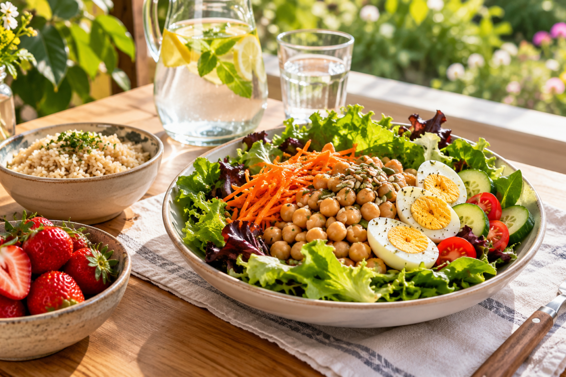 Alimentación en primavera: cómo renovar el menú con comidas frescas y saludables