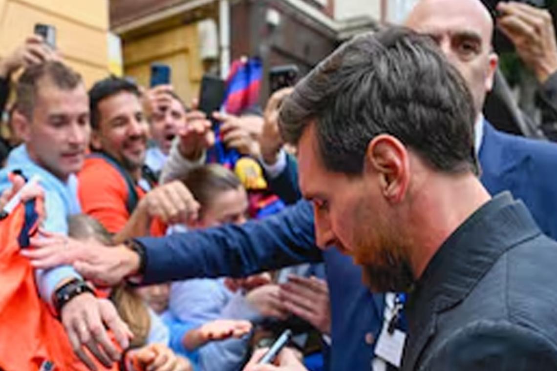 Messi revolucionó Oviedo y recibirá el Premio Princesa de Asturias de los Deportes